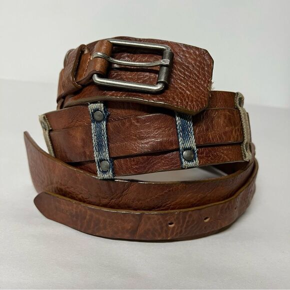 Hugo Boss Brown Leather Belt Made in Italy main image 7